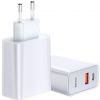 Зарядний пристрій Baseus Speed PPS Quick charger C+U 30W EU White (CCFS-C02)