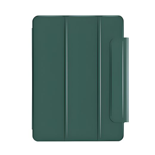 Чехол Comma Rider Double Sides Magnetic with Pen Holder Series Deep Green для iPad Pro 12.9" M1 | M2 Chip (2021 | 2022)