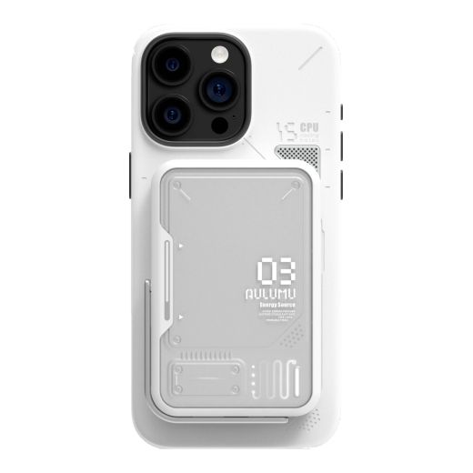 Павербанк (Зовнішній акумулятор) Aulumu M03 Magnetic Wireless Battery Pack 3.5K Silver для iPhone