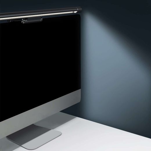 Світлодіодна лампа для монитора Baseus I-Wok Pro Series Asymmetric Light Source Screen Hanging Light Black (DGIWK-P01)