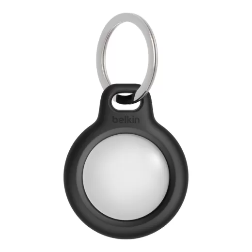 Чехол с кольцом Belkin Secure Holder with Key Ring Black/White 2-Pack для AirTag (MSC002btH35)