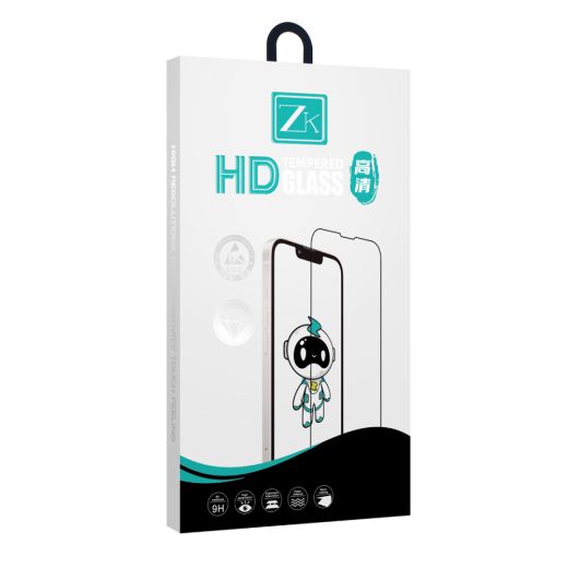 Захисне скло ZK 2.5D Full Screen 0.26мм (Mesh + Anti Static) для iPhone 16 Plus