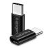 Адаптер Spigen Essential CAMC2 Micro-USB to USB-C Black (000AD20792)