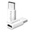 Адаптер Spigen Essential CAMC2 Micro-USB to USB-C White (SGP11881)