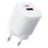 Быстрая зарядка WIWU [Wi-U018] Jello GaN Fast Charger QC+PD 35W White