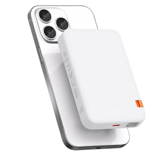 Повербанк Mcdodo [MC-5100] Fast Wireless Charger with Built-in Bracket Magnetic 10000mAh 20W White