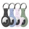 Чехол Dux Ducis TPU Secure Holder with Key Ring 4шт. Black-Blue-Green-Purple для AirTag