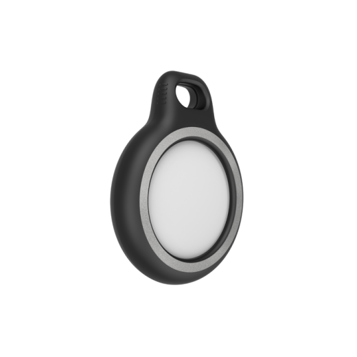 Чехол с кольцом Belkin Reflective Secure Holder with Key Ring Black для AirTag (MSC003btBK)