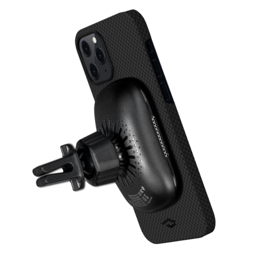 Карбоновый чехол Pitaka MagEZ Case 2 Black/Grey (Plain) для iPhone 13 Pro Max