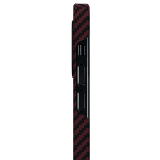 Чехол Pitaka MagEZ Black | Red Twill для iPhone 12 Pro Max (KI1203PM) 