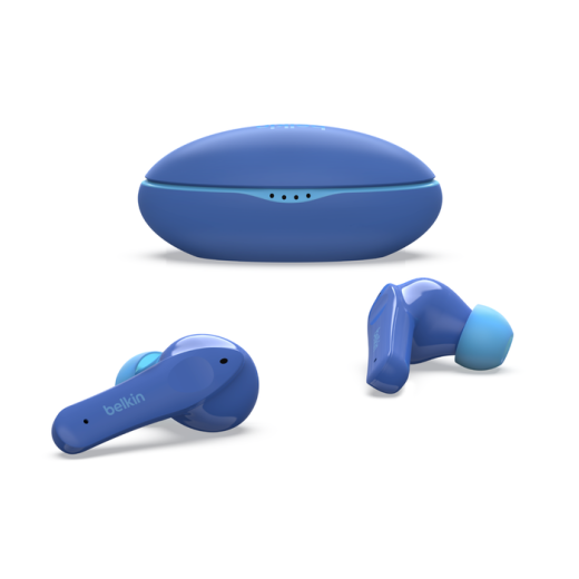 Бездротові навушники для дітей Belkin SoundForm Nano​ Wireless Earbuds Blue (PAC003btBL)