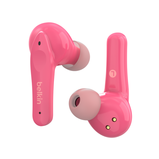 Бездротові навушники для дітей Belkin SoundForm Nano​ Wireless Earbuds Pink (PAC003btPK)