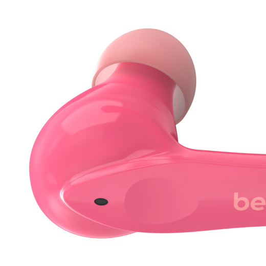 Беспроводные наушники для детей Belkin SoundForm Nano​ Wireless Earbuds Pink (PAC003btPK)