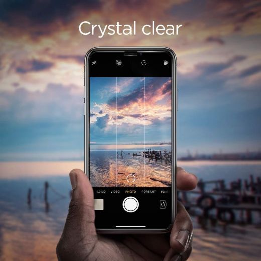 Защитное стекло Spigen Screen Protector Glass Full Cover для iPhone 11/XR