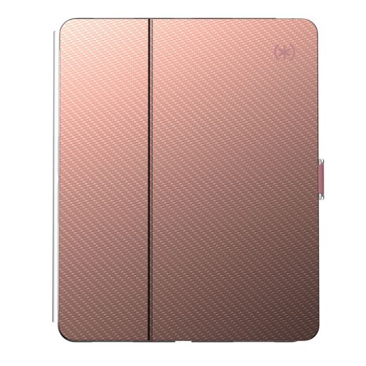 Чехол Speck Balance Folio Clear Rose Gold Woven Metallic/Clear для iPad Pro 12.9" (2020)