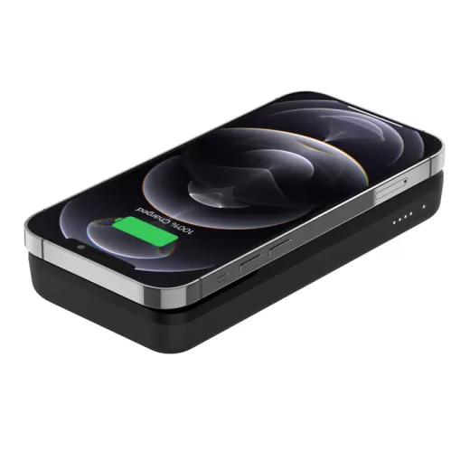 Зовнішній акумулятор з бездротовою зарядкою Belkin Magnetic Portable Wireless Charger 10K Black (BPD001btBK)