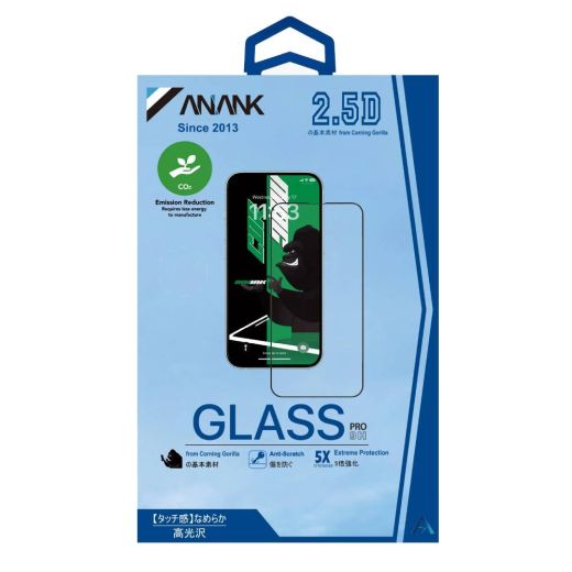 Защитное стекло Anank 2.5D Corning Glass для iPhone 16 Pro Max