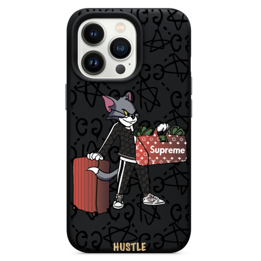 Чехол Hustle Case TOM Black для iPhone 13 Pro