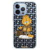Прозрачный чехол Hustle Case Garfield Clear для iPhone 13 Pro Max