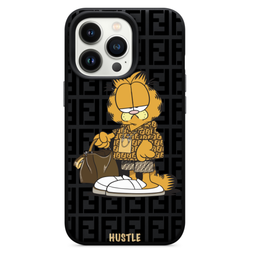 Чохол Hustle Case Garfield Black для iPhone 13 Pro Max