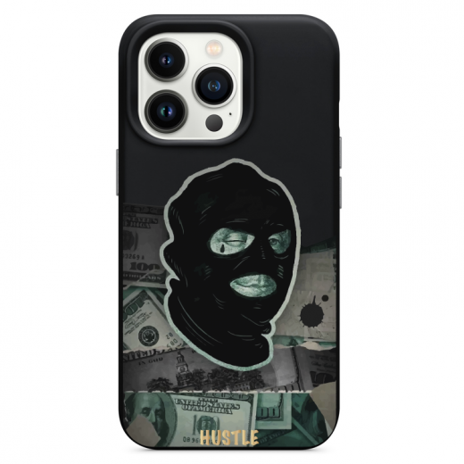 Чехол Hustle Case Bandit Black для iPhone 13 Pro