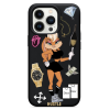 Чехол Hustle Case Bucks Bunny Lola Custom Black для iPhone 13 Pro