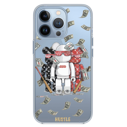 Прозорий чохол Hustle Case Kaws Clear для iPhone 13 Pro Max