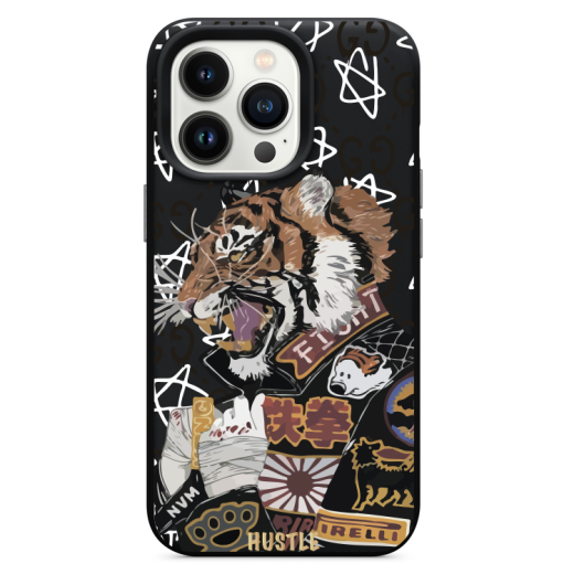 Чохол Hustle Case Tiger Black для iPhone 13 Pro Max