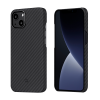 Карбоновий чохол Pitaka MagEZ Case 2 Black/Grey (Twill) для iPhone 13 mini