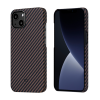 Карбоновый чехол Pitaka MagEZ Case 2 Black/RoseGold (Twill) для iPhone 13 mini