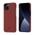 Карбоновый чехол Pitaka MagEZ Case 2 Red/Orange (Herringbone) для iPhone 13 mini
