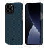 Карбоновый чехол Pitaka MagEZ Case 2 Black/Blue (Twill) для iPhone 13 Pro