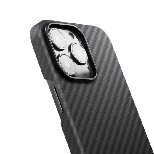 Карбоновый чехол Pitaka MagEZ Case 2 Black/Grey Twill (KI1301PM) для iPhone 13 Pro Max