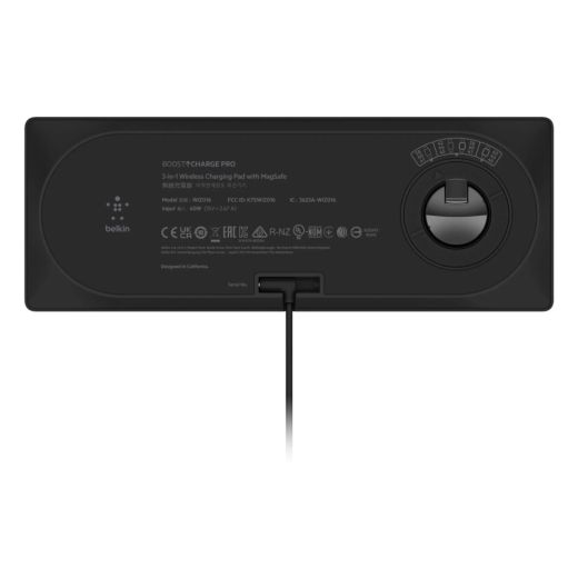 Бездротова зарядка Belkin 3 в 1 MagSafe PRO Black (WIZ016VFBK)