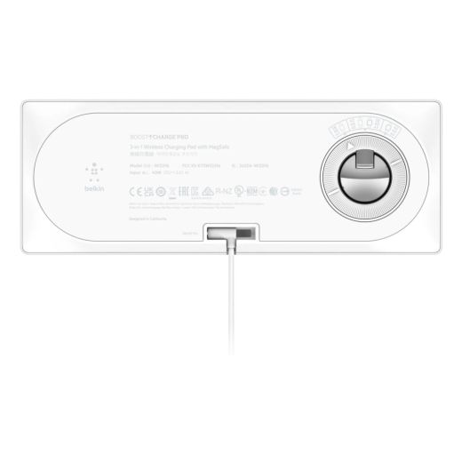 Бездротова зарядка Belkin 3 в 1 MagSafe PRO White (WIZ016VFWH)