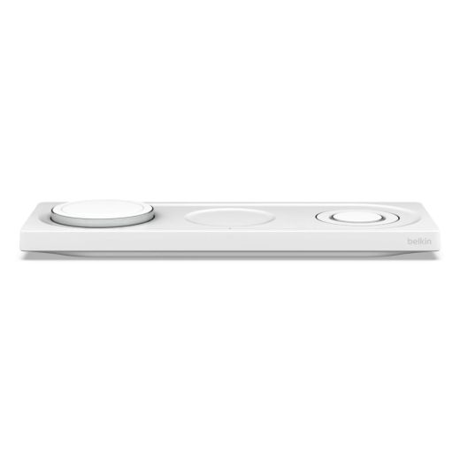 Беспроводная зарядка Belkin 3 в 1 MagSafe PRO White (WIZ016VFWH)