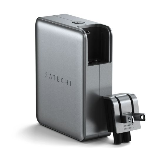 Зарядка для мандрівок Satechi 145W USB-C 4-Port GaN Travel Charger (ST-W145GTM)