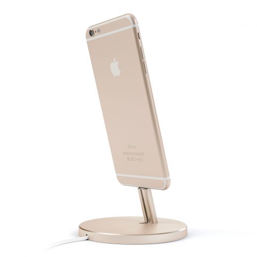 Док-станція Satechi Desktop Charging Stand для iPhone Gold (ST-AIPDG)
