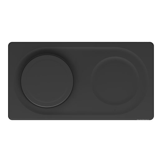 Беспроводная зарядка Belkin BoostCharge Pro 2 в 1 Wireless Charging Pad with MagSafe 15W Black (WIZ019ttBK)