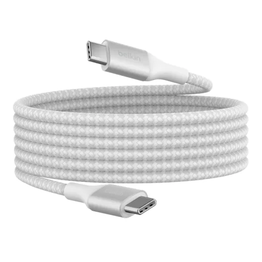 Кабель Belkin BoostCharge USB-C to USB-C Cable 2 метра 240W White (CAB015bt2MWH)