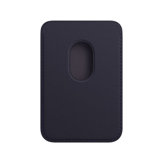 Кожаный чехол-кошелек с локатором Apple Leather Wallet with MagSafe Ink (MPPW3) для iPhone 12 | 13 | 14