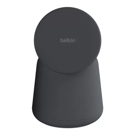 Бездротова зарядка Belkin BoostCharge Pro 2 в 1 Wireless Charging Dock with MagSafe 15W Charcoal (WIZ020ttH36)