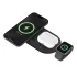 Бездротова зарядка Belkin BoostCharge Pro 3 в 1 Magnetic Wireless Charging Pad with Qi2 15W Black (WIZ022ttBK)
