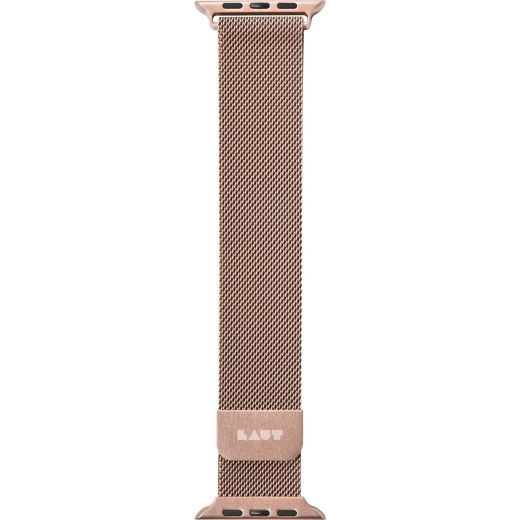 Металевий ремінець Laut STEEL LOOP Rose Gold (LAUT_AWS_ST_RG) для Apple Watch 41mm | 40mm | 38mm