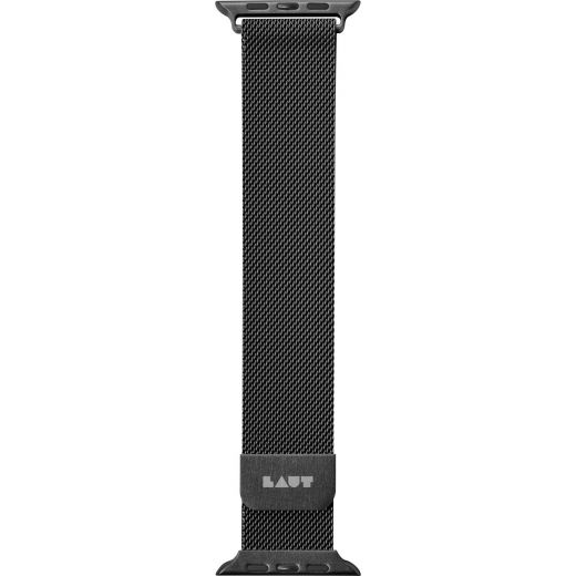 Металевий ремінець Laut STEEL LOOP Black (LAUT_AWS_ST_BK) для Apple Watch 41mm | 40mm | 38mm