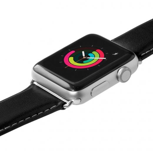 Ремінець Laut OXFORD Noir (LAUT_AWL_OX_BK) для Apple Watch 42/44 mm