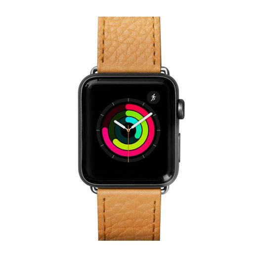 Ремінець Laut MILANO Ochre (LAUT_AWL_ML_BR) для Apple Watch 42/44 mm