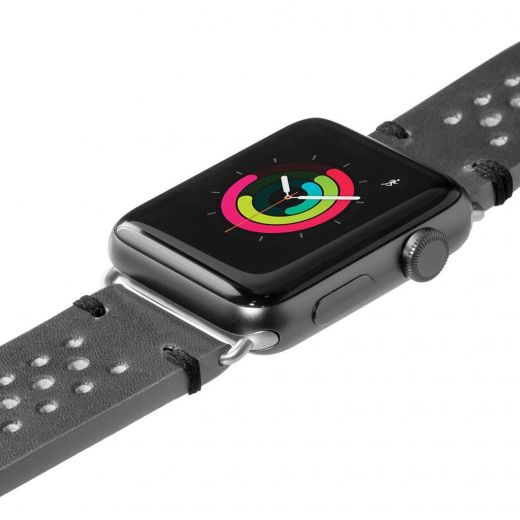 Ремінець Laut HERITAGE Slate Gray (LAUT_AWL_HE_GY) для Apple Watch 42/44 mm