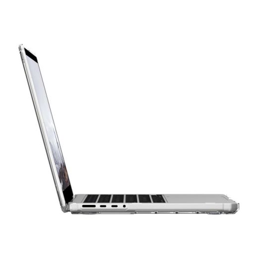 Захисний чохол UAG [U] Lucent Series Ice/Black для MacBook Pro 14" (2021 | 2022 | 2023  M1 | M2 | M3) (134001114340)