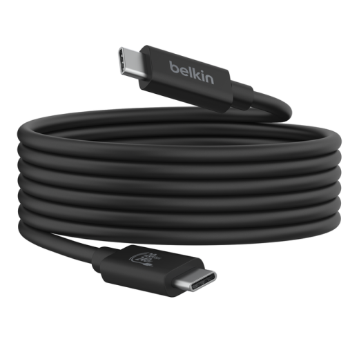 Кабель Belkin USB4 Cable 240W + 20Gbps 2 метра (INZ004BT2MBK)